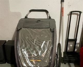 Joovy Cocoon X2 stroller for 2 children.
