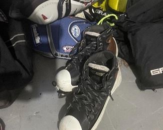 Goalie Hockey Skates with toe hooks