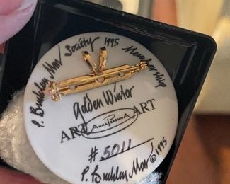 P. Buckley Moss Pins