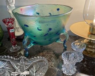 Hand Blown and Signed Bowl