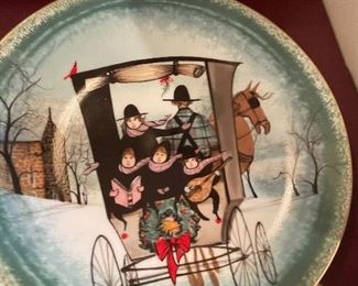 P. Buckley Moss collectible Plates