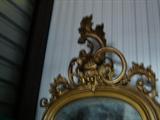 Showing the top of a pier mirror