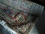 Showing the top of the rug.