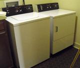 GE washer and dryer