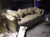 Very nice sleeper sofa.  Moved to the garage for your easy pick up!