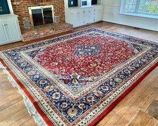 Large hand woven rug