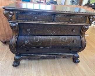 Hooker Bombay Chest with Nail Head Design