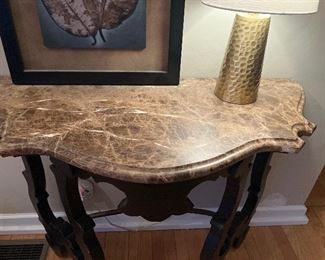 Foyer Table Marble top