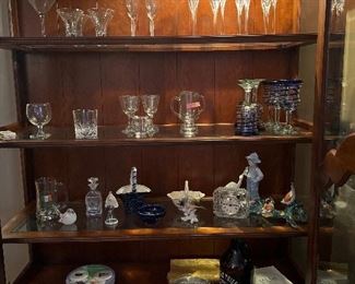 Selection of Crystal & China including Lenox