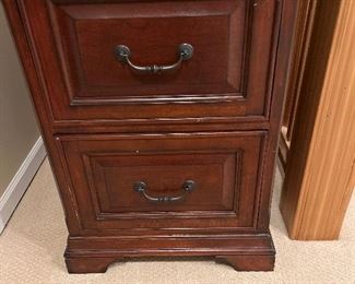 Whalen Regency Wooden Two Drawer File Cabinet