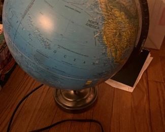 Lighted Globe