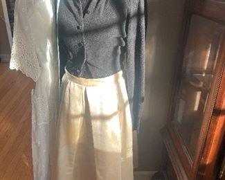 1950 Skirt & Cashmere Sweater