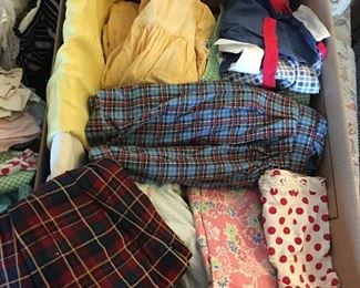 Vintage baby, children's and teens clothing