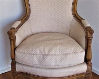 Italian Upholstered Bergere loose cushions - nice conditions