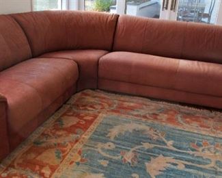 Leather Sectional