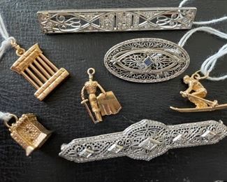 Gold Charms Diamonds Too