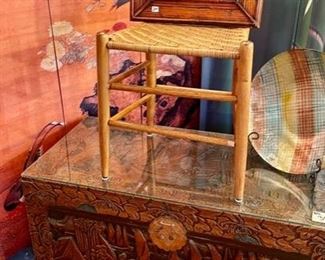 Gorgeous Carved Trunk