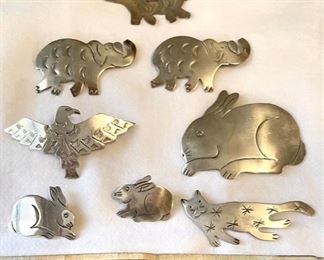Sterling Animal Pins