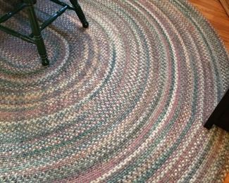 braided large rug