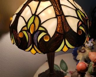 stained glass small lamp