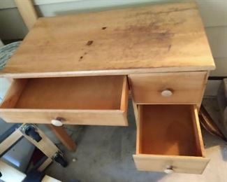 Sm desk 30 in long 30 high 