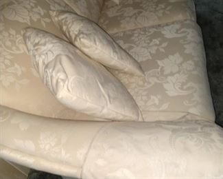 couch matching love seat  never used