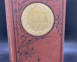 Antique Hardcover Book Orange Blossoms by T.S. Arthur