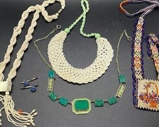 Vintage Beaded Jewelry Lot