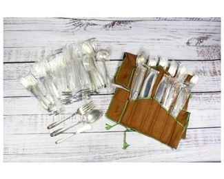 Vintage Wallace STRADIVARI Sterling Silver Flatware Set Over 66oz