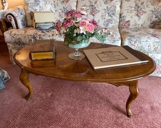 47 Oval Coffee Table