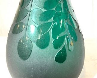 Ken Benson Signed Art Glass Vase
