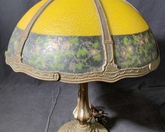 Tiffany Style Art Nouveau Lamp
