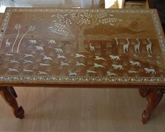 Inlaid table