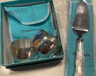 Tiffany & Co. sterling napkin rings 