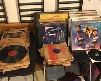 LPs and 78s
