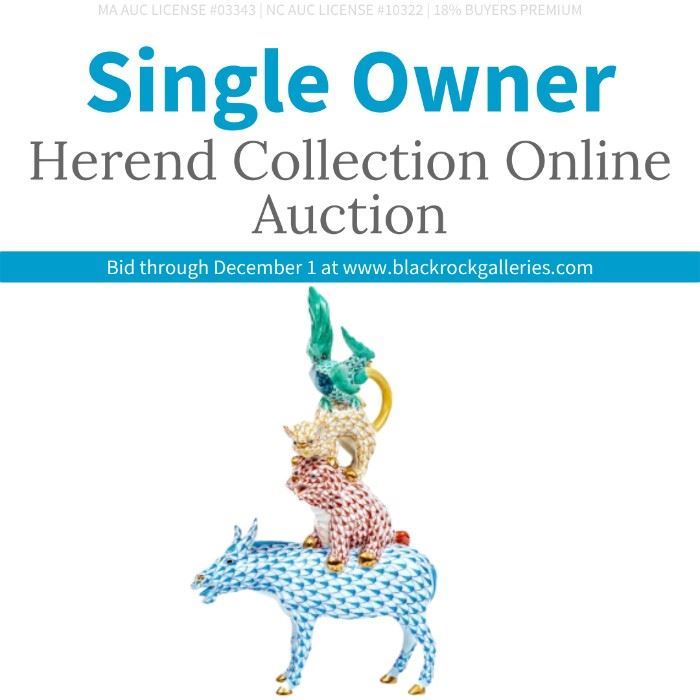 Single Owner Herend Collection CT Instagram Post