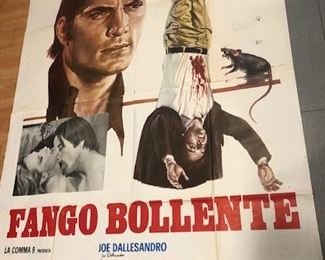 signed autographed poster/vintage; psa label