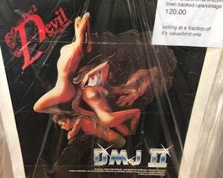 make an offer; linen backed by Poster Mountain