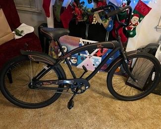 Batman Bike with Barris Custom imprint produced