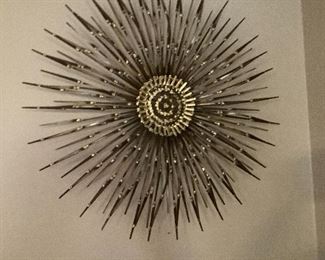 HUGE AND HEAVY IRON MARC DESIGNS WALL HANGING
