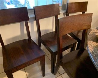 $125 Set of 4 chairs 