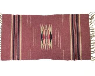 Fine Tribal Woven Wool Mat
