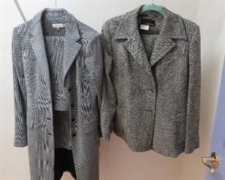 Women's suits: Calvin Klein new w/tags; Samsonite