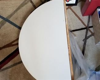 Corner table folds against wall - Space saver! (asking $35)