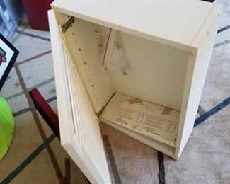 Cabinet with hardware for bathroom or laundry room, garage? (16,x24x7)  $45 obo