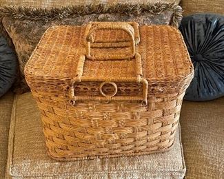 wicker basket
