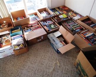 an amazing amount of books!