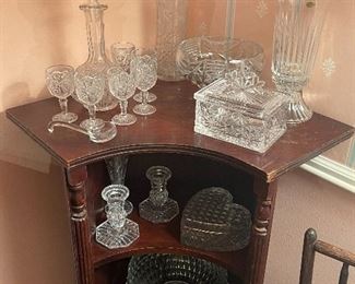 variety of Crystal, EAPG, & Press-glass