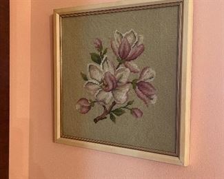 Needlepoint Framed Art
