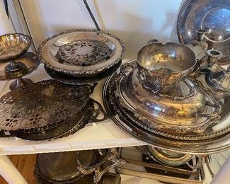 Trivets, More Trays, Pierced Trays